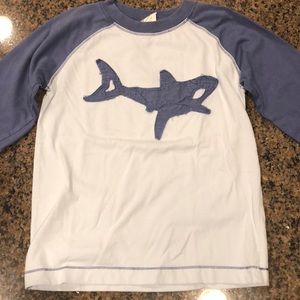 Boys Mini Boden Long Sleeve Shirt Size 5-6Y